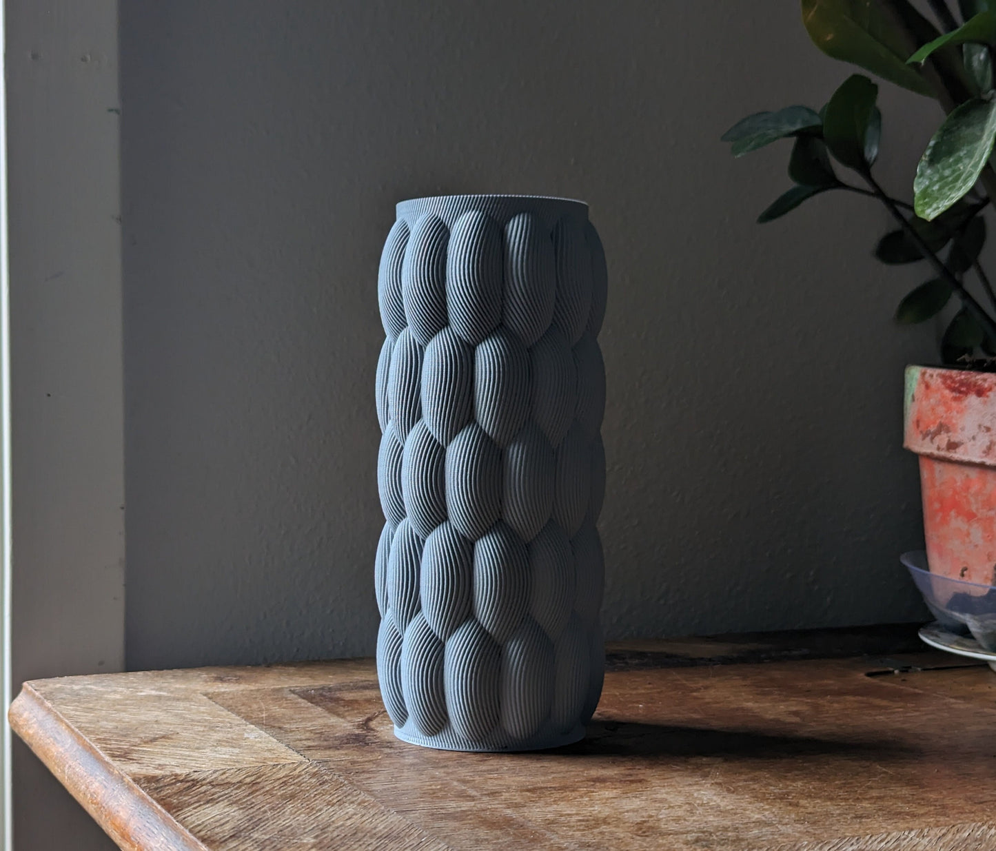 Ellipse Dry Vase | 3D Printed Unique Design | Indoor Plant Vase | Stylish Home Decor | PLA | Custom Colors | Eco-Friendly