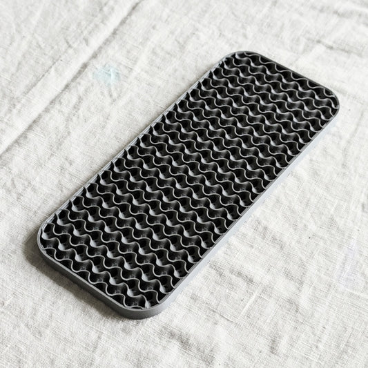 Unique Rectangular Humidifier Tray, 8.5 in by 3.5 in, Unique Design, Indoor Plant Accessory, PLA, Drainage Tray