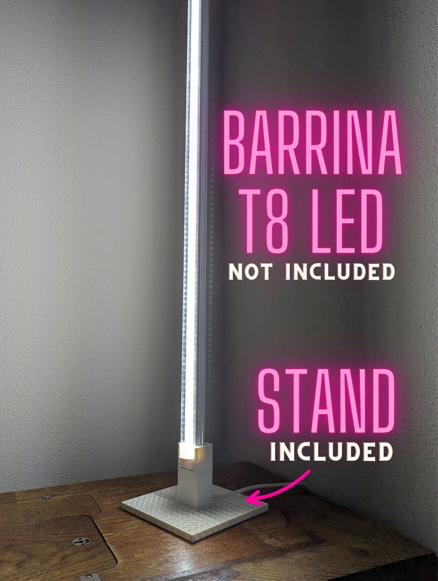 Barrina T8 LED Light Stand, Stand Only