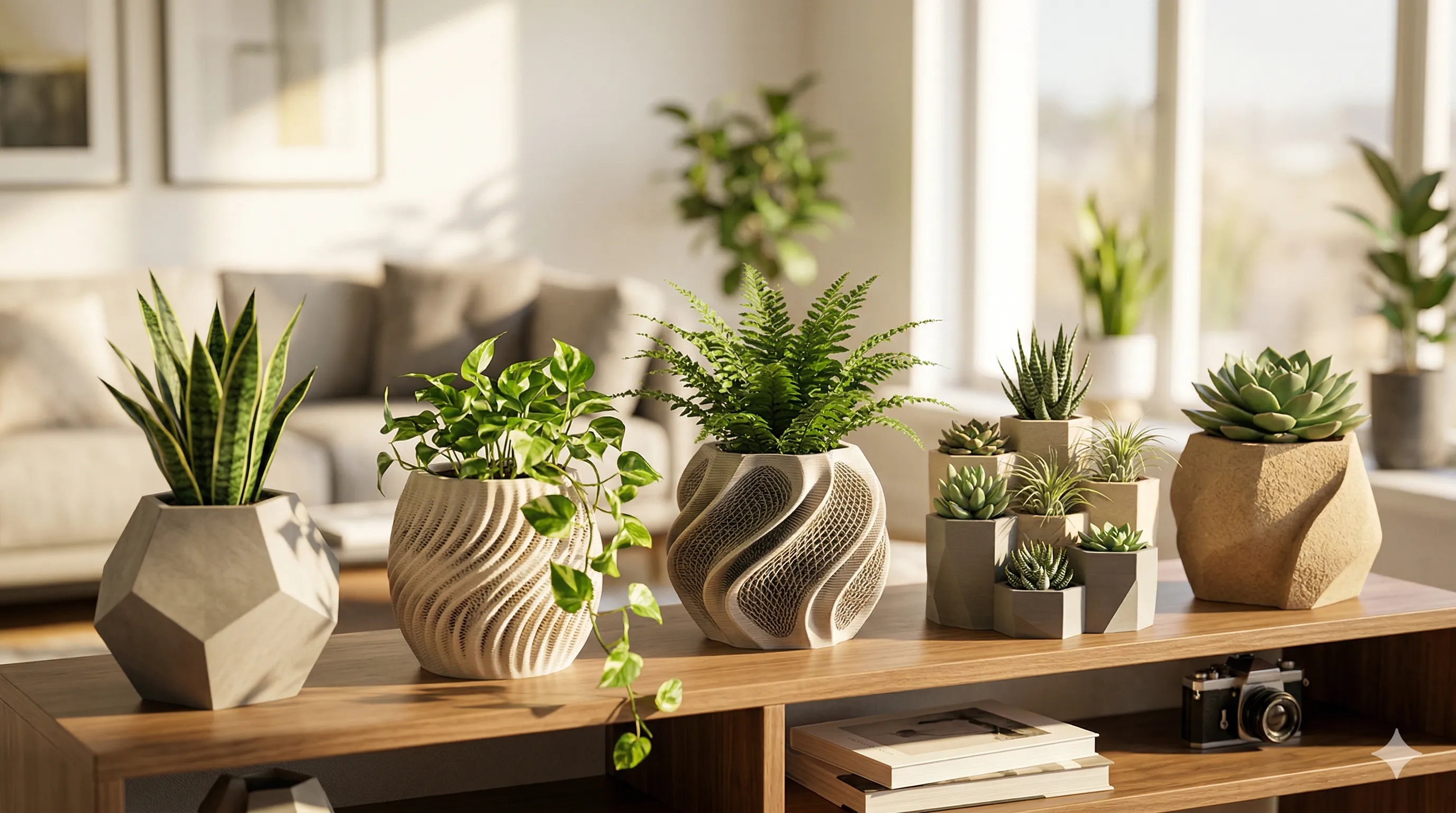 Unique statement planters